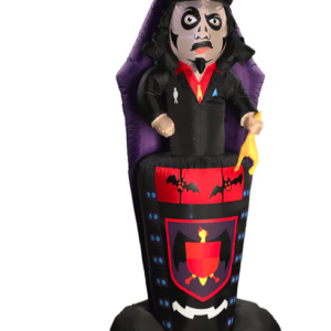 Svengoolie® Coffin Inflatable Outdoor Decoration